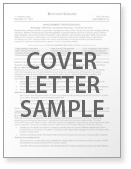 Cover Letter Sample